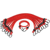 K-Tool KTI-73834 Bungee Cords Heavy Duty 13/32" X 48" - 10 Pack, Assorted Colors