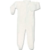 HD Polypropylene Coverall, Elastic Wrists & Ankles, Zipper Front, Single Collar, Blue, 4XL, 25/CS