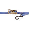 Kinedyne Cargo Control Ratchet Strap 711587PK with Spring Loaded Fitting - 15' x 1&quot; Blue