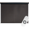 Keystone Fabrics Regal Rechargeable Motorized Outdoor Sun Shade W/Protective Valance, 4X8 - Mahogany