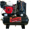 Kellogg-American HD30GK14E-335, 14HP, Stationary Gas Comp, 30 Gal, 175 PSI, 27.9 CFM, Kohler, Recoil