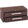 Kennedy® 2602B Signature Series 26-5/8"W X 12"D X 11-3/4"H 2 Drawer Brown Add-On Base