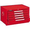 Kennedy® 285XR Signature Series 27"W X 18"D X 16-5/8"H 5 Drawer Red Mechanics Chest
