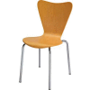 KFI Cafe Stack Chair - Wood - Natural