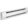 King Electric Baseboard Heater 4K1210BW, 1000W, 120V, 48"L, White