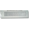 King KT Series Overlap Grille KTG-OL-W, 1/2" All Sides, White