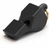 Kemp Bengal 60 Whistle, Black No Imprint, 10-426-BLK