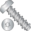 #4 x 1/2 #3HD Six Lobe Pan High Low Screw Fully Threaded 410 Stainless Steel - Pkg of 5000