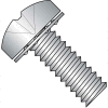6-32X1/4 Phillips Pan Internal Sems Machine Screw Fully Threaded 18 8 Stainless, Pkg of 5000