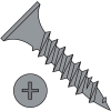 #6 x 1 Phillips Bugle Head Fine Thread Drywall Screw Black Phosphate - Pkg of 10000