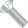 8-32X5/16  Slotted Oval Machine Screw Fully Threaded Zinc, Pkg of 10000