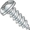 #8 x 3/8 Combination Pan Head Self Tapping Screw Type AB Fully Threaded Zinc Bake - Pkg of 10000