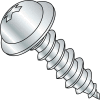 8-15X1 1/2 Phillips Round Washer Self Tapping Screw Type A Fully Threaded Zinc And Bake 3000 pcs