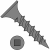 #8 x 3 Square Recess Drive Bugle Head Coarse Thread Drywall Screw Black Phosphate - Pkg of 2000