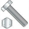 1-8X4 Hex Tap Bolt Grade 5 Fully Threaded Zinc (Pack of 5 Bolts)