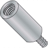 4-40 x 1/2 Three Sixteenths Round Male Female Standoff - Aluminum - Pkg of 1000