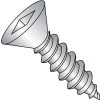 #10 x 3/4 Square Flat Self Tapping Screw Type A Fully Threaded 18-8 Stainless Steel - Pkg of 3000