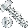 #10 x 3/4 #8HD Six Lobe Pan High Low Screw Fully Threaded Zinc Bake - Pkg of 5000