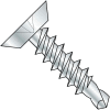 #10 x 1-1/2 Phillips Flat Undercut Full Thread Self Drilling Screw Zinc Bake - Pkg of 1000