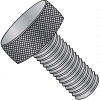 #10-32 x 3/8" Knurled Thumb Screw - FT - Aluminum - Pkg of 100