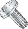 10-32X1/2 Phillips Pan Thread Cutting Screw Type 1 Fully Threaded Zinc, Pkg of 8000