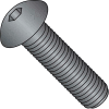 10-32 x 3/4 Fine Thread Button Head Socket Cap Screw - Plain - Pkg of 100