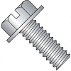 1/4-20X3/8 Slotted Indented Hex Washer Head Machine Screw Fully Threaded 18-8 Stainless Ste 1000 pcs