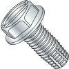 1/4-20X1/2 Slotted Indented Hex Washer Thread Cutting Screw Type F Fully Threaded Zinc And 4000 pcs