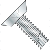 1/4-20X5/8 Phillips Flat Undercut Thread Cutting Screw Type 23 Fully Threaded Zinc And Bake 4000 pcs