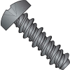 #14 x 3/4 Phillips Pan High Low Screw Fully Threaded Black Oxide - Pkg of 3000