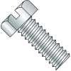 1/4-20X1 1/2 Slotted Indented Hex Head Machine Screw Fully Threaded Zinc, Pkg of 1250