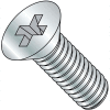 1/4-20X2 3/4 Phillips Flat Machine Screw Fully Threaded Zinc, Pkg of 800