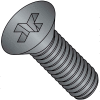 1/4-20X3 Phillips Flat Machine Screw Fully Threaded Black Oxide, Pkg of 700