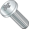 1/4-20X3 Phillips Pan Machine Screw Fully Threaded Zinc, Pkg of 600