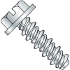 5/16X3/4 #14HD Slotted Indented Hex Washer High Low Fully Threaded Zinc Bake, Pkg of 1250