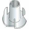 3/8-16X5/8 3 Prong Tee Nut Zinc, Pkg of 500