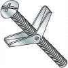 3/8X3 Combination Round Head Toggle Bolt Zinc, Pkg of 25