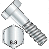 M16X80 Din 931 8 Point 8 Metric Partially Threaded Cap Screw Zinc, Pkg of 100