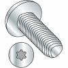 M3X6 Din 7500 C E Pan 6 Lobe Recess Thread Rolling Screw Zinc Bake And Wax, Pkg of 1500
