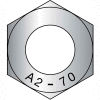 M3-0.5 Din 934 Metric Class 6 Hex Nuts Zinc, Pkg of 15000