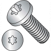 M3-.5X6 ISO7045 Metric 6 Lobe T-10 Pan Head Machine Screw 18-8 Stainless Steel, Pkg of 1000