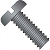 M4X12 ISO 7045 Phillips Pan Split Washer Sems Machine Screw Fully Threaded Zinc Ba, Pkg of 3000