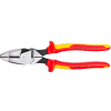 KNIPEX® New England High Leverage Combo Linesman Pliers, 1000V Insulated 9-1/2" OAL