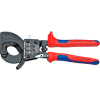KNIPEX® 95 31 250 SBA Cable Cutters-Ratcheting Type-Comfort Grip 10" OAL