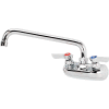 Krowne 10-410L - Silver Series 4" Center Wall Mount Faucet, 10" Spout