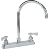 Krowne 15-502L - Royal Series 8" Center Deck Mount Faucet, 8-1/2" Gooseneck Spout