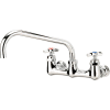 Krowne 18-814L - Royal Series 3/4" Full Flow Wall Mount Faucet, 14" Spout Compliant