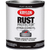 Krylon Rust Preventative Enamel Flat Black Quart Can K06922000 - Pkg Qty 2
