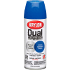 Krylon Dual Paint & Primer Aerosol 12 Oz. Gloss True Blue - K08820001 - Pkg Qty 6