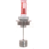 IBC/Tank Overfill Alert Gauge, Stainless Steel Bushing, Rod & Float, 2" Fitting, 10" Depth